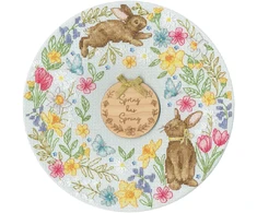Bothy Threads Cross stitch kit "Spring Wreath" XJS4 23x23 cm