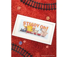 Bothy Threads Cross stitch kit "Steady On!" XWG5 38x16 cm