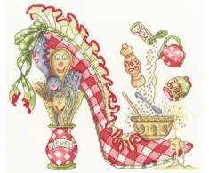 Bothy Threads Cross stitch kit "Sugar And Spice" XSK24 25x22 cm