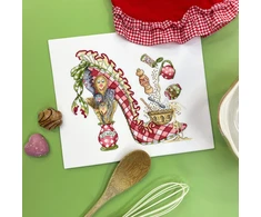 Bothy Threads Cross stitch kit "Sugar And Spice" XSK24 25x22 cm