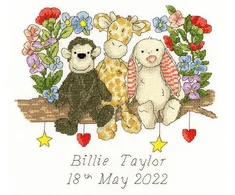 Bothy Threads Cross stitch kit "Sweet Friendships" XETE6 24x21 cm