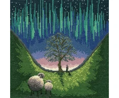 Bothy Threads Cross stitch kit "Sycamore Gap" XLP13 26x26 cm