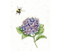 Bothy Threads Cross stitch kit "The Busy Bee" XHD75 18x23 cm