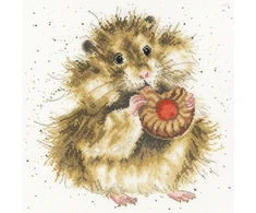 Bothy Threads Cross stitch kit "The Diet Starts Tomorrow" XHD37 26x26 cm