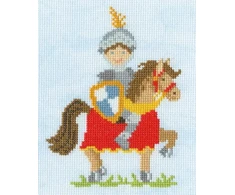 Bothy Threads Cross stitch kit "The Knight's Tale " JUMP3 11x15 cm