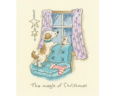 Bothy Threads Cross stitch kit "The magic of Christmas" XAJ17 14x19 cm