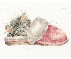 Bothy Threads Cross stitch kit "The Snuggle Is Real" XHD122 23x18 cm