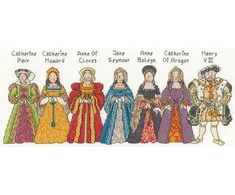 Bothy Threads Cross stitch kit "The Tudor Roses" XAG5 31x13 cm