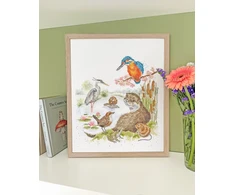 Bothy Threads Cross stitch kit "The Vanduo's Edge" XHD148 28x31 cm