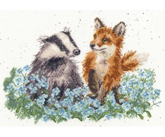 Bothy Threads Cross stitch kit "The Woodland Glade" XHD125 34x24 cm