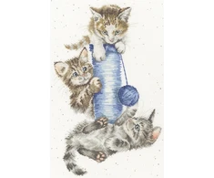 Bothy Threads Cross stitch kit "Three's A Crowd" XHD154 25x38xm