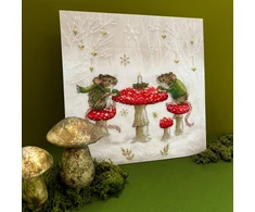 Bothy Threads Cross stitch kit "Toadstool Treats" XSS26 26x26 cm