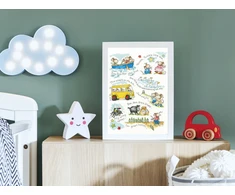 Bothy Threads Cross stitch kit "Twinkle, Twinkle, Little Star…" XKG6 28x38 cm