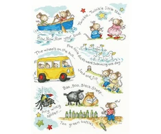 Bothy Threads Cross stitch kit "Twinkle, Twinkle, Little Star…" XKG6 28x38 cm