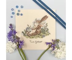 Bothy Threads Cross stitch kit "TwoGether" XAJ26 16x16 cm