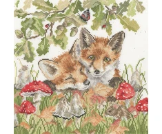 Bothy Threads Cross stitch kit "Under The Oak Tree" XHD168 26x26 cm