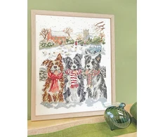Bothy Threads Cross stitch kit "While Shepherds Watched" XHD146 26 xx 34 cm