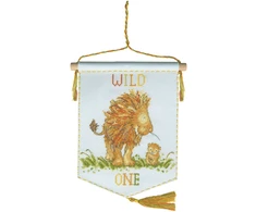 Bothy Threads Cross stitch kit "Wild One" XKG23 20 xx 24 cm