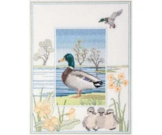 Bothy Threads Cross stitch kit "Wildlife - Mallard" DWWIL8 26.9x34.2 cm