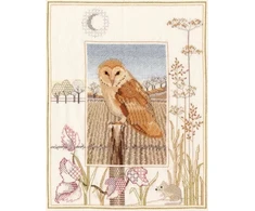 Bothy Threads Cross stitch kit "Wildlife - Barn Owl" DWWIL3 26.9x34.2 cm