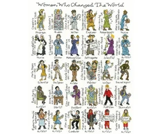 Bothy Threads Cross stitch kit "Women Who Changed The World" XPS10 33x42 cm