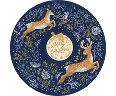 Bothy Threads Cross stitch kit "Woodland Wreath" XJS1 23x23 cm