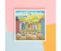 Bothy Threads Cross stitch kit "Wool Meet Again" XLP8 26x26 cm