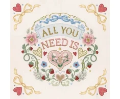 Bothy Threads Embroidery kit "All You Need" ECA7 24x24 cm