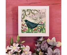 Bothy Threads Embroidery kit "Blackbird" ELH1 16x16 cm
