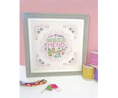 Bothy Threads Embroidery kit "Make, Mend And Treasure" ECA10 24x24 cm