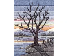 Bothy Threads Long Stitch Kit "Long Stitch Seasons - Winter Evening" DW14MLS16 24x17 cm