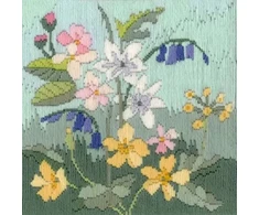 Bothy Threads Long Stitch Kit "Long Stitch Seasons - Spring" DWLSS01 20x20 cm