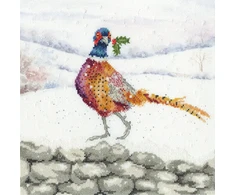 Bothy Threads Cross stitch kit "A Festive Flourish" XHD135 26x26 cm