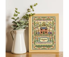 Bothy Threads Cross stitch kit "Country Cottage" XS3 24x34 cm