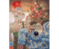 Bothy Threads Cross stitch kit "Happy" HOlidays Old Pooch!" XWG10 22.5x27 cm