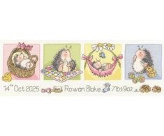 Bothy Threads Cross stitch kit "Little" HOglet" XMS44 35x12 cm
