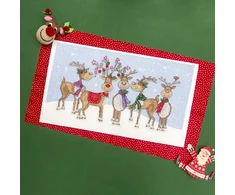 Bothy Threads Cross stitch kit "Prancing Pals" XKTB13 36x20 cm