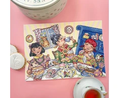 Bothy Threads Cross stitch kit "Tea And Cake" XWB2 33x24 cm