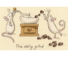Bothy Threads Cross stitch kit "The daily grind" XAJ30 19x12 cm