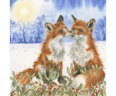 Bothy Threads Cross stitch kit "Winter Solstice" XHD136 26x26 cm