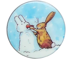 Bothy Threads Needle Minder "Carrot Nose" XA31 3.5x3.5 cm