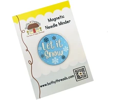 Bothy Threads Needle Minder "Let It Snow" XA30 4x4 cm