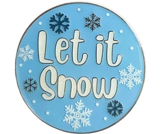 Bothy Threads Needle Minder "Let It Snow" XA30 4x4 cm