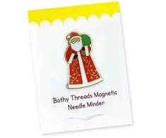 Bothy Threads Needle Minder "Ol' St Nick" XA25 3x4 cm
