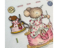 Bothy Threads Needle Minder "Sewing Mouse" XA20 4x4 cm