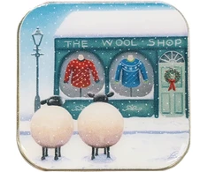 Bothy Threads Needle Minder "The Wool Shop" XA69 4x4 cm