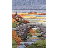 Bothy Threads Siuvinėjimo rinkinys "Long Stitch Seasons - Rudens vakaras" BT-DW14MLS15 24x17 cm