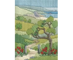 Bothy Threads Siuvinėjimo rinkinys "Long Stitch Seasons - Vasaros pasivaikščiojimas" BT-DW14MLS22 24x17 cm