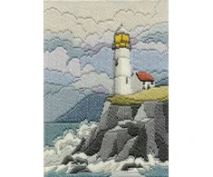 Bothy Threads Siuvinėjimo rinkinys "Long Stitch Seasons - Coastal Winter" DW14MLS8 24x17 cm