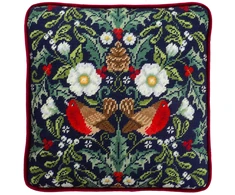 Bothy Threads Tapestry - Winter Robins TKTB4 40x40 cm